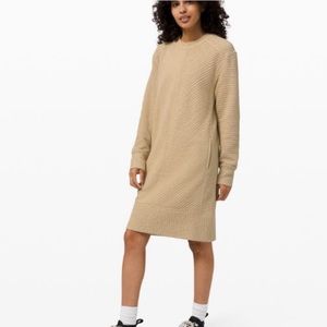 Lululemon On Repeat‎ Ribbed Long Sleeve Dress
